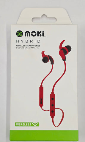 Moki Hybrid Wireless Earphones