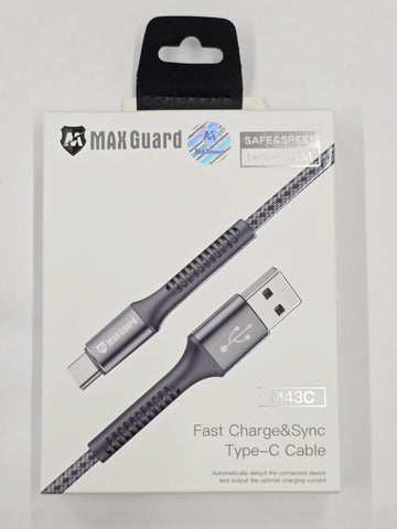 Max Guard Fast Charging & Sync Type C Cable 3m