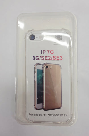 iPhone 7/8/SE2/SE3 Miltary Clear Bump Case