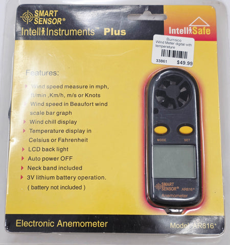 Electronic Anemometer