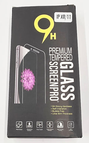 Box of 0.8mm High Grade Tempered Glass For iPhone Models 11/12/13